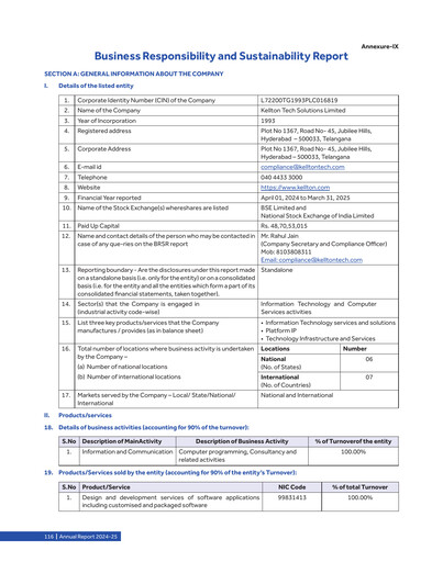 Thumbnail Kellton Tech Solutions Sustainability Report 2024-2025