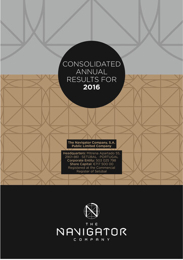 Thumbnail The Navigator Company
 Financial Report 2016