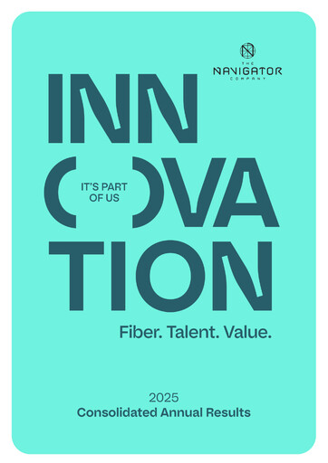 Thumbnail The Navigator Company
 Financial Report 2025