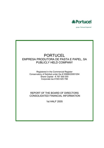 Thumbnail The Navigator Company
 Half-year Report 2005-h1