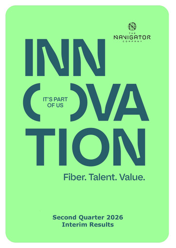 Thumbnail The Navigator Company
 Half-year Report 2026-h1