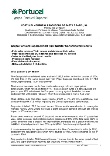 Thumbnail The Navigator Company
 Quarterly Report 2004-q1