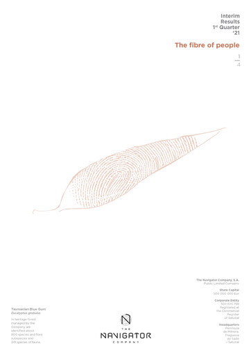 Thumbnail The Navigator Company
 Quarterly Report 2021-q1