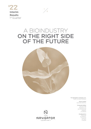 Thumbnail The Navigator Company
 Quarterly Report 2022-q1