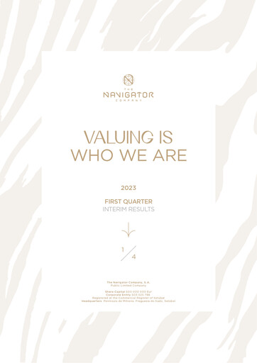 Thumbnail The Navigator Company
 Quarterly Report 2023-q1