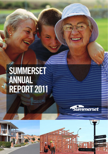 Miniature Summerset Holdings
 Rapport annuel 2011