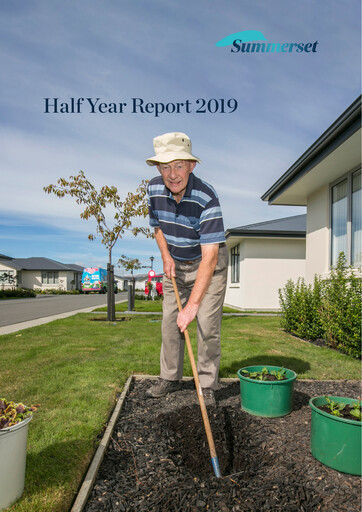 Thumbnail Summerset Holdings
 Half-year Report 2019-h1
