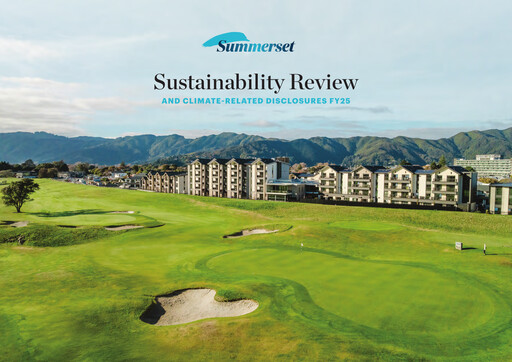 Miniature Summerset Holdings
 Rapport de durabilité 2025