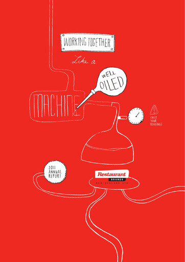 Thumbnail Restaurant Brands New Zealand Annual Report 2011