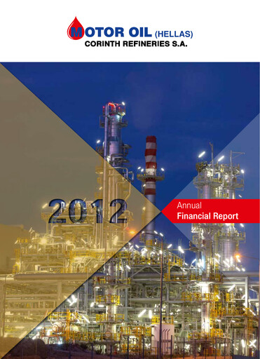 Thumbnail Motor Oil (Hellas) Corinth Refineries Financial Statement 2012