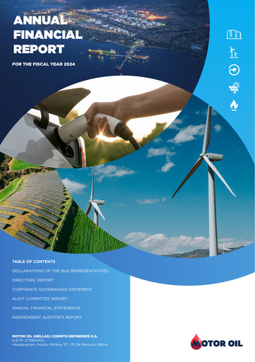 Thumbnail Motor Oil (Hellas) Corinth Refineries Financial Statement 2024