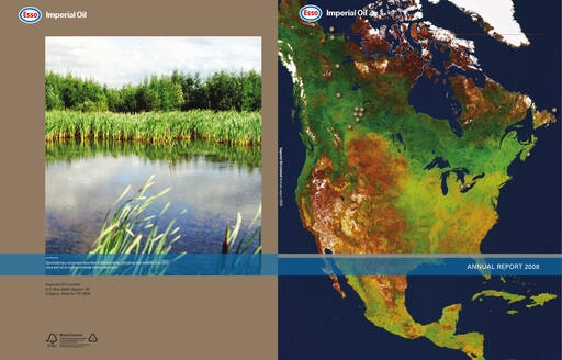 Thumbnail Imperial Oil
 Annual Report 2008