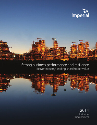 Thumbnail Imperial Oil
 Annual Report 2014