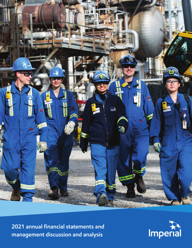 Vorschaubild Imperial Oil
 Finanzmitteilung 2021