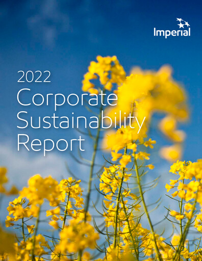 Thumbnail Imperial Oil
 Sustainability Report 2022