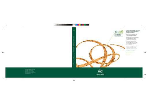Miniature Corticeira Amorim Rapport annuel 2008
