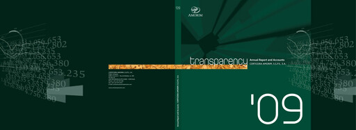Miniature Corticeira Amorim Rapport annuel 2009