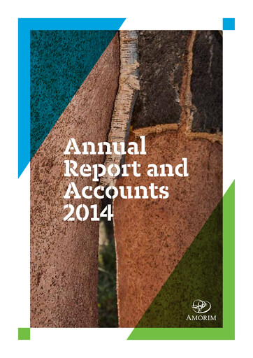 Miniature Corticeira Amorim Rapport annuel 2014