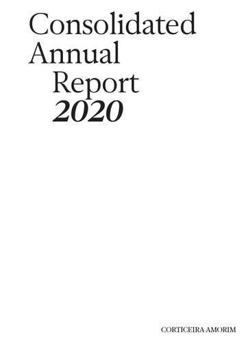 Miniature Corticeira Amorim Rapport annuel 2020