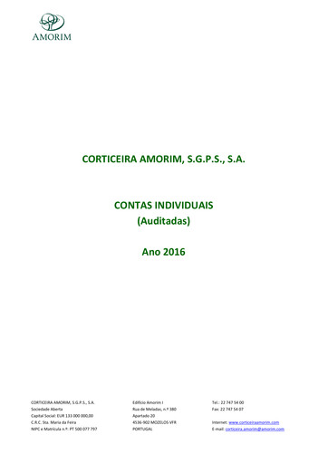 Vorschaubild Corticeira Amorim Finanzmitteilung 2016
