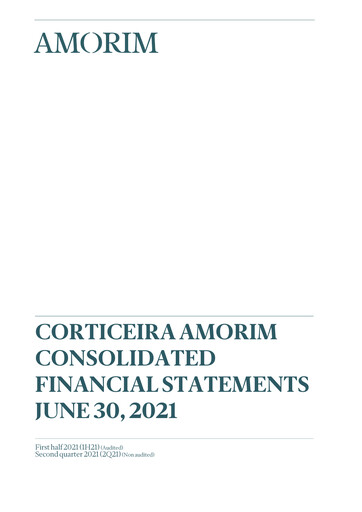 Thumbnail Corticeira Amorim Half-year Report 2021-h1