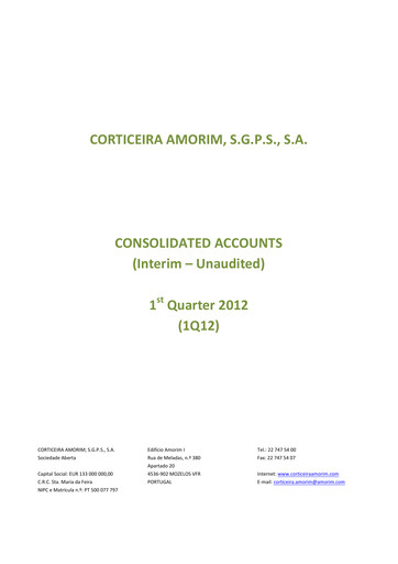 Thumbnail Corticeira Amorim Quarterly Report 2012-q1