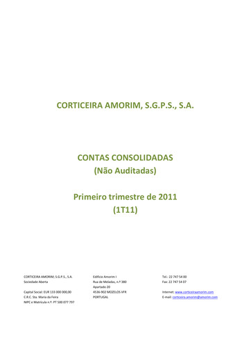 Thumbnail Corticeira Amorim Quarterly Report 2011-q1