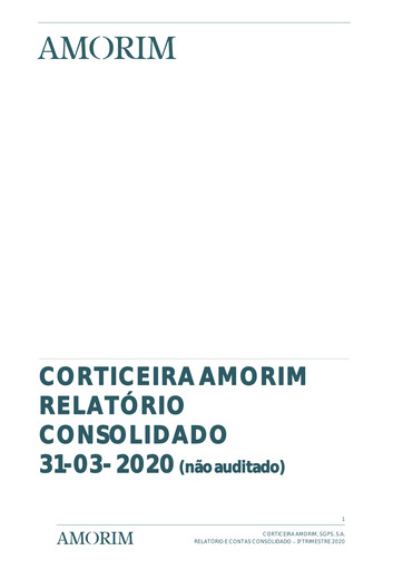 Thumbnail Corticeira Amorim Quarterly Report 2020-q1