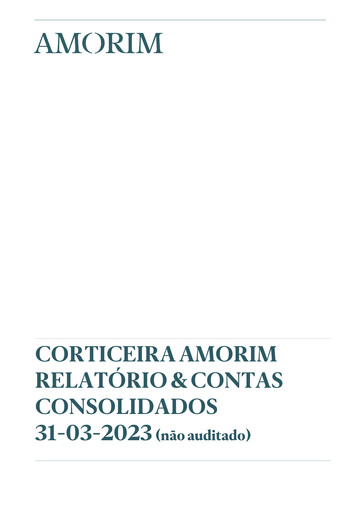 Thumbnail Corticeira Amorim Quarterly Report 2023-q1