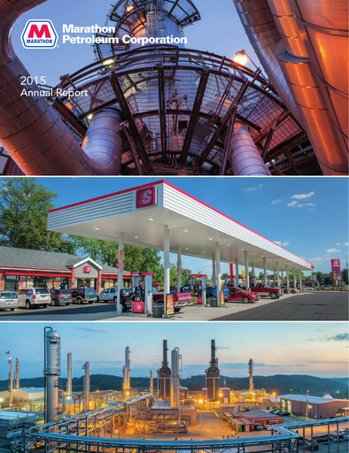 Thumbnail Marathon Petroleum Annual Report 2015