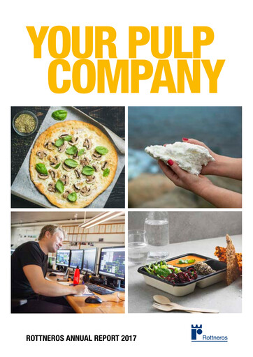 Thumbnail Rottneros Annual Report 2017