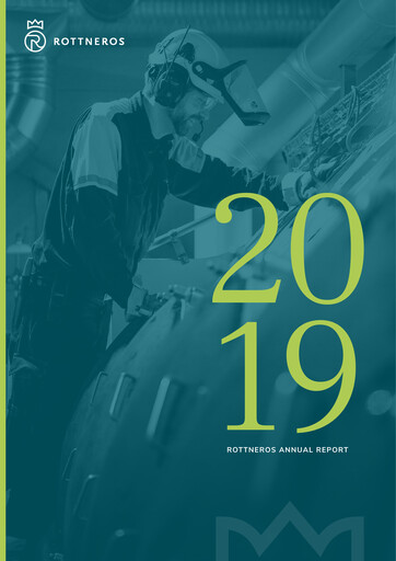 Thumbnail Rottneros Annual Report 2019