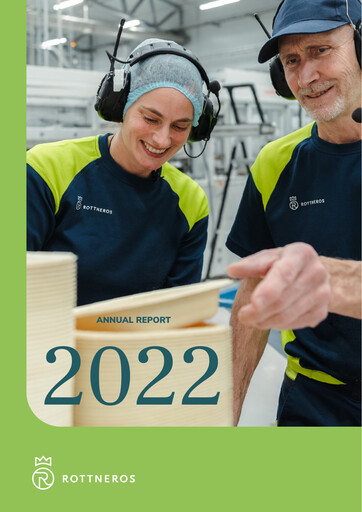 Thumbnail Rottneros Annual Report 2022