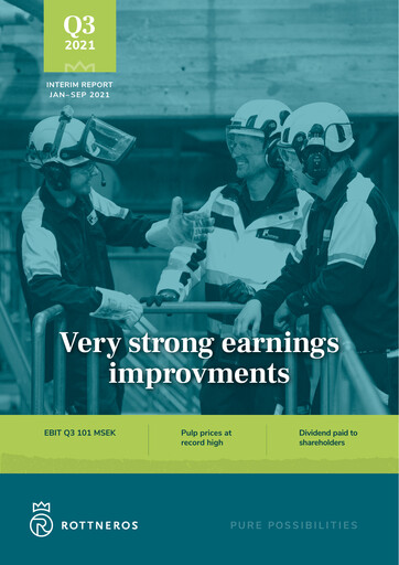 Thumbnail Rottneros Quarterly Report 2021-q3
