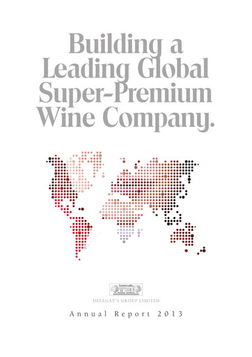 Thumbnail Delegat Annual Report 2013