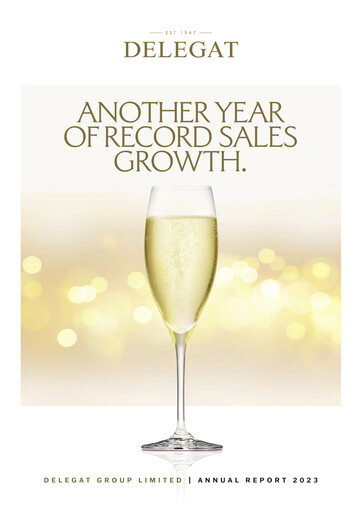 Thumbnail Delegat Annual Report 2023