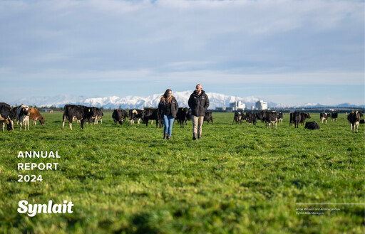 Thumbnail Synlait Milk Annual Report 2024