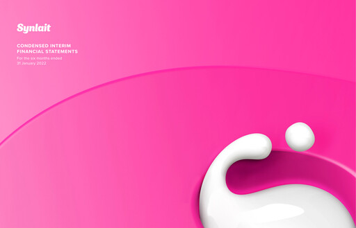Thumbnail Synlait Milk Financial Statement fy2022