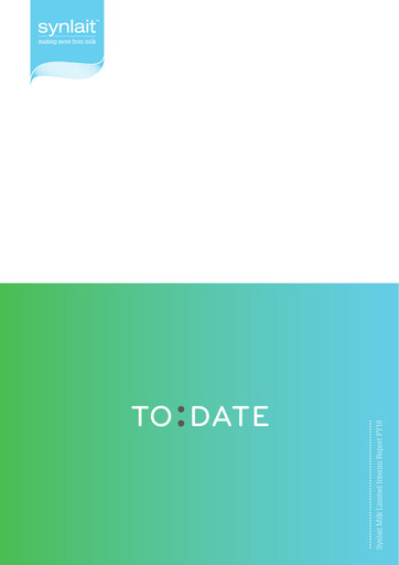 Thumbnail Synlait Milk Half-year Report 2018-h1