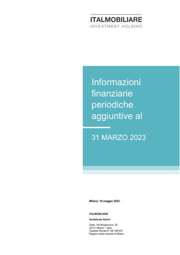 Thumbnail Italmobiliare Quarterly Report 2023-q1
