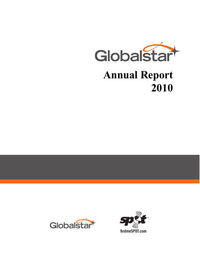 Thumbnail Globalstar
 Annual Report 2010