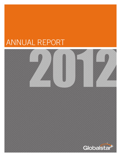Thumbnail Globalstar
 Annual Report 2012