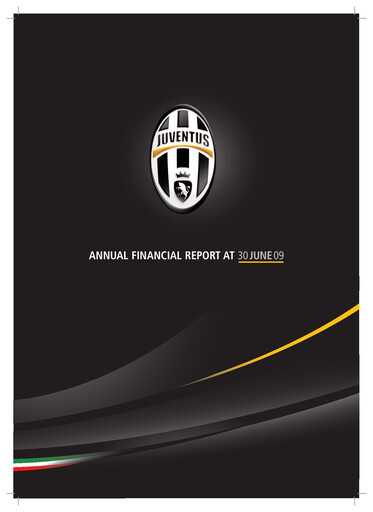 Miniature Juventus Turin
 Rapport annuel 2008-2009