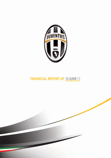 Miniature Juventus Turin
 Rapport annuel 2010-2011
