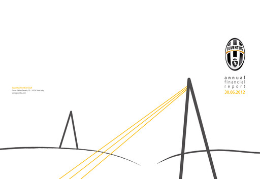Miniature Juventus Turin
 Rapport annuel 2011-2012