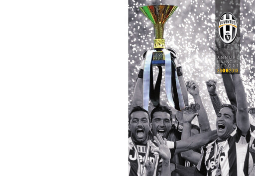 Miniature Juventus Turin
 Rapport annuel 2012-2013