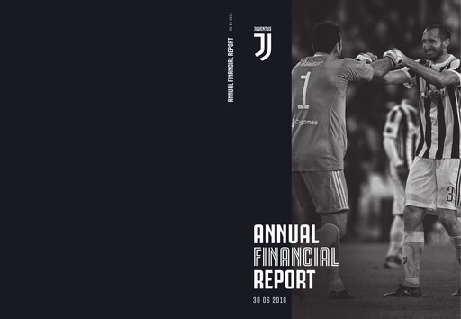 Miniature Juventus Turin
 Rapport annuel 2017-2018