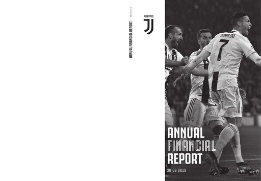 Miniature Juventus Turin
 Rapport annuel 2018-2019