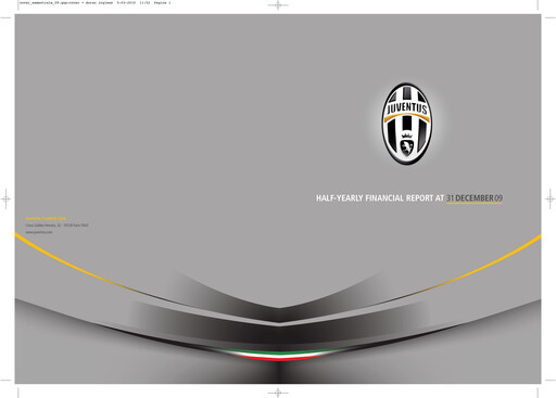 Thumbnail Juventus Turin
 Half-year Report 2009-2010