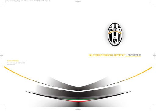 Thumbnail Juventus Turin
 Half-year Report 2010-2011